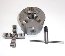 Vierbackenfutter D100mm für Weiler LZ220 Drehmaschine (NEU) (Gewinde M40 x 3,5)