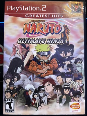Naruto Ultimate Ninja - (Sony Playstation 2, PS2) - TESTED & WORKING (no Manual)