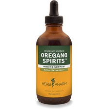 Herb Pharm Oregano Spirits, Immune Support, Active Responder, 4 Fluid Ounces