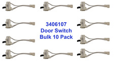 3406107 Dryer Door Switch Whirlpool Kenmore Sears Maytag Roper 10 PACK Bulk