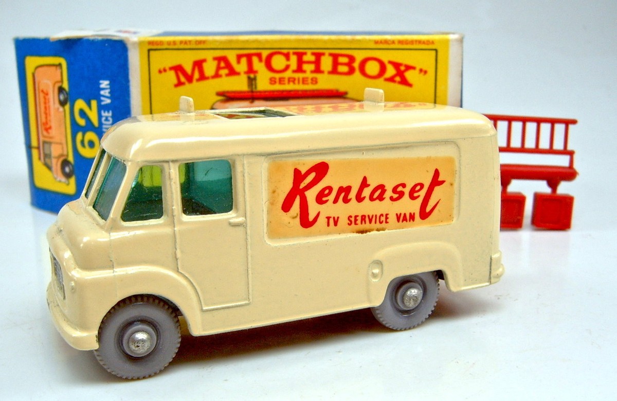 ミニカー Matchbox No 62 TV SERVICE VAN Matchbox No.62B TV Service Van