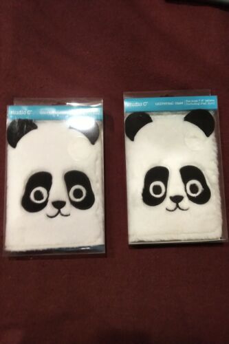 Studio C Wild Fur You Panda Case Most Tablets Up to 8" - iPad Mini Black/White  - 第 1/7 張圖片