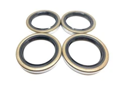 Pack of 4 Trailer Hub Wheel Grease Seals WPS TM 168233TB 1.688'' x 2.332'' Do...