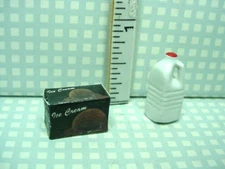 Miniature Ice Cream & Milk #IM65172 Handley 1/12th Sc