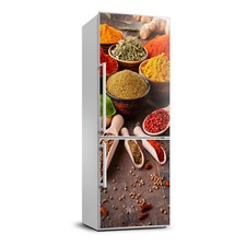 Adesivo 3D Casa Frigo Parete Autoadesivo Rimovibile Decalcomania Alimenti Spezie