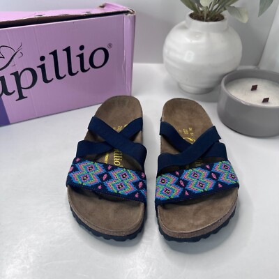 Papillio by Birkenstock Cosma Aztec Dark Blue Sandal 323363