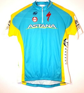 astana cycling jersey