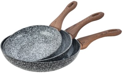 5908287210301 3 PATELNIE GRANITOWE GRANIT WOOD KINGHOFF KH-1030 KINGHOFF