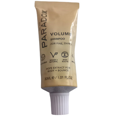 Paradoxx Volume Shampoo Reisegröße feines dünnes Haar Vegan Body Bounce Hopfen Neu