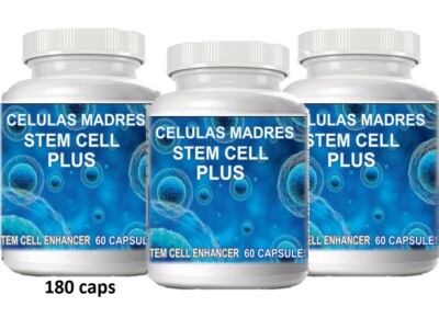 3 CELULAS MADRE ACTIVADOR.180 Capsules plus,Biomatrix