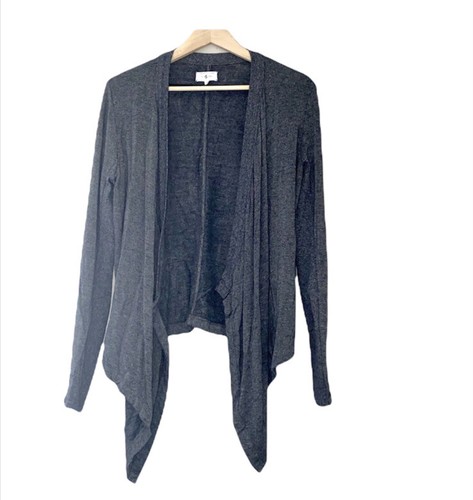Front Draped Waterfall Cardigan Size 