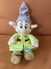 DISNEY STORE 8" Plush Dopey BEAN BAG Snow White Seven Dwarfs Stuffed Doll Toy