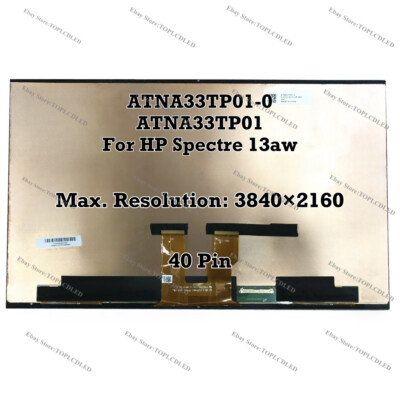 ATNA33TP01-0 ATNA33TP01 OLED Berühren Bildschirm Baugruppe für HP Spectre 13aw