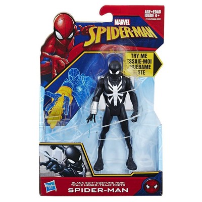 New 2018 Marvel Universe 6 Black Suit Spider Man Action Figure Venom Carnage Ebay