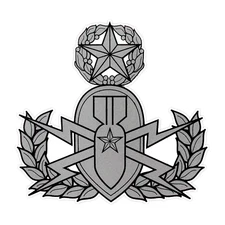 Master EOD Bumper Sticker Military Vinyl Soldier Decal 5"