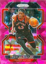 2021-22 Panini Prizm #174 Pascal Siakam Pink Ice NM