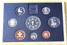 1993 UK Royal Mint Proof Coin Collection 8 Coin Year Set In Perspex Case