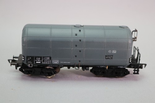 DD317 FLEISCHMANN 1497 train Ho Wagon citerne produit pétrolier DB 3504 gris - Picture 5 of 12