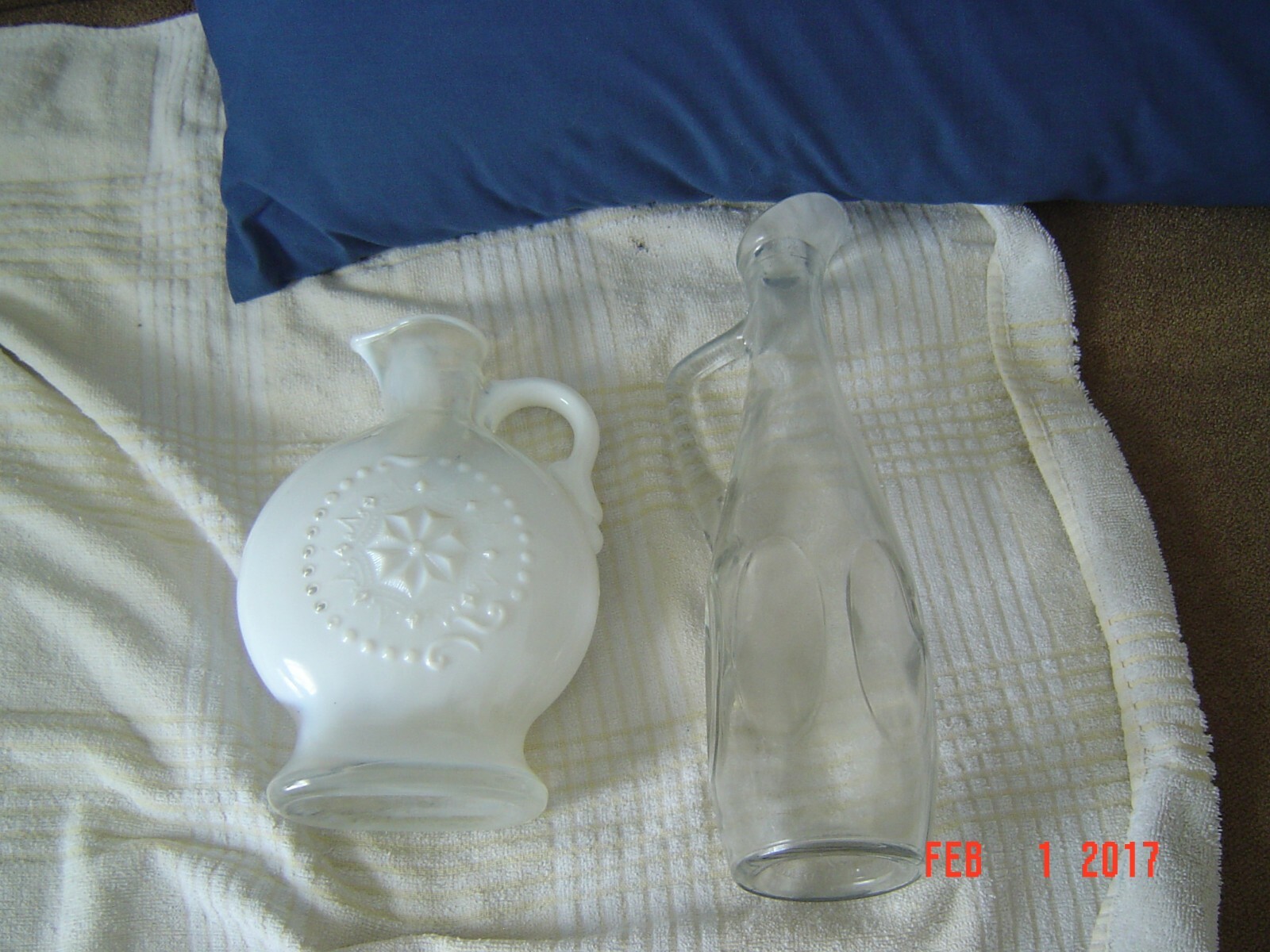 Vintage Fenton Liquor Bottle (2) eBay