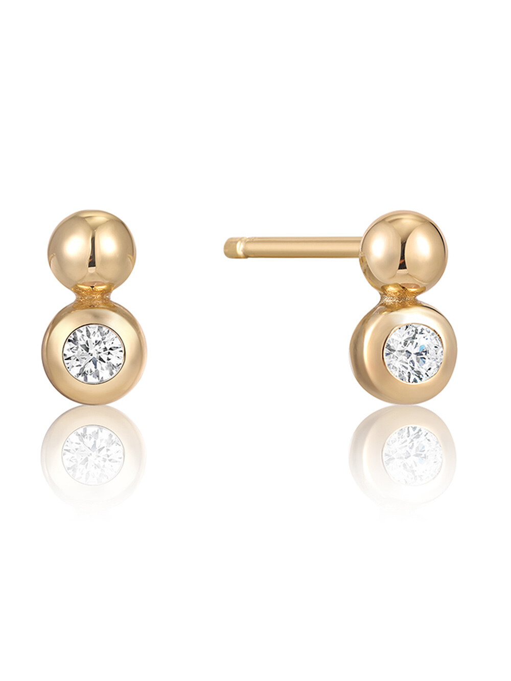 Кольцо ANIA HAIE Ohrring E045-01G-CZ