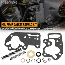 Oil Pump Gasket Paper Rebuild Kit For Harley Shovelhead FL 1968-1980 FX 1971-80