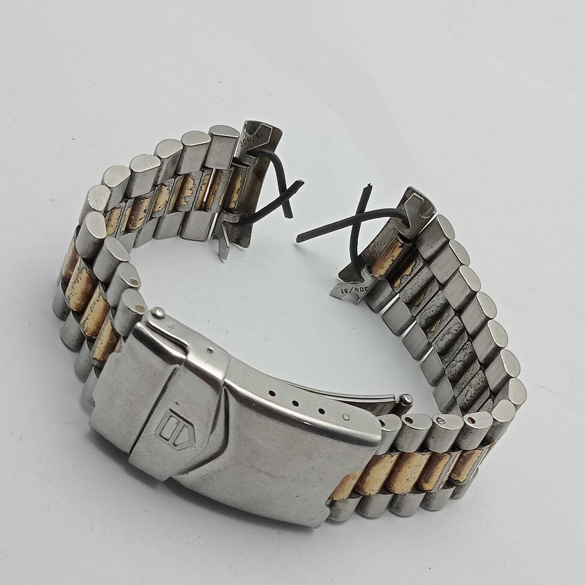 20 mm Tag Heuer 804/81 Two Tone Vintage Men