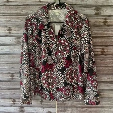 Christopher & Banks Women's Zip-Up Jacket Size L Pockets NWT