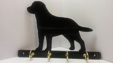 ABS Plastic Labrador Retriever Dog Leash Holder Hanger Key Rack FREE SHIPPING