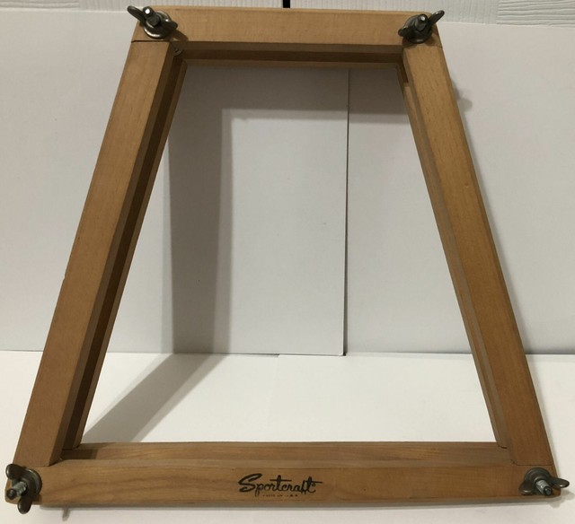 SPORTCRAFT VINTAGE WOODEN WOOD TENNIS RACQUET RACKET PRESS ...