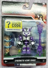 Roblox Ninja Legends Cybernetic Azure Sensei 3" Figure w/ Code – New NIP