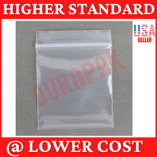 1000  4 Mil 4x6 Clear Zip Reclosable Zipper Lock Seal Poly Bag Retail Packing