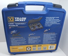 Yellow Jacket 67071 YJACK Temperature/Humidity Kit Clamps Psychrometers NEW!