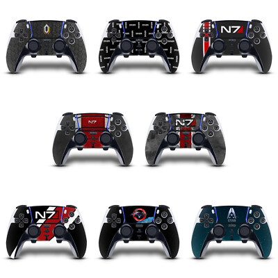 EA BIOWARE MASS EFFECT GRAPHICS VINYL SKIN SONY PS5 DUALSENSE EDGE CONTROLLER