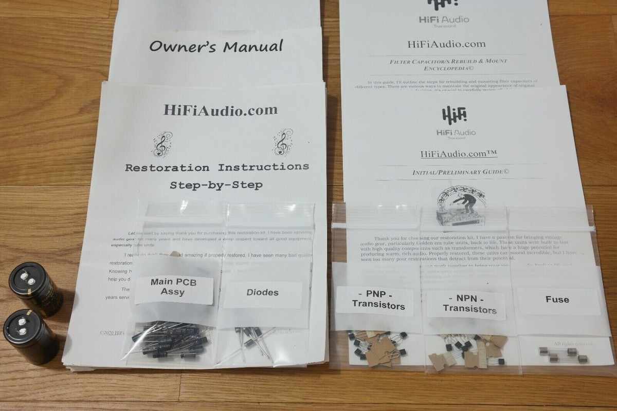 Technics SU-7300 コンデンサ交換 レストア/動作品 プリメイン Technics SU-7300 rebuild restoration recap service capacitor kit