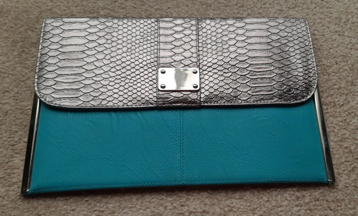 Green clutch shop bag dorothy perkins