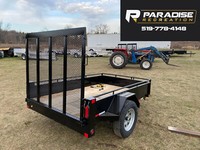 2022 TRIUMPH TRAILERS SA5X8-35 PAINTED STEEL UTILITY