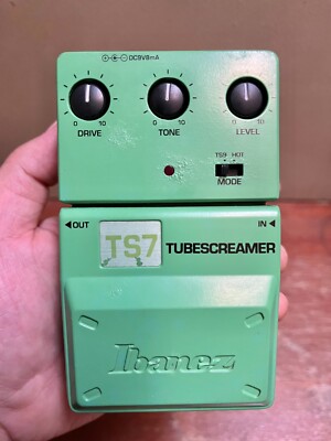 ギター Ibanez TS7 TUBESCREAMER Ibanez TS7 Tube Screamer - YouTube