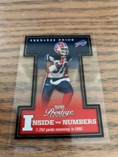 2003 Peerless Price Playoff Prestige Inside the Numbers 1438/2002