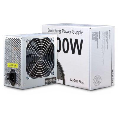 Netzteil SL 700 Watt Plus W GAMER PC Computer ATX SATA PCIe Leiser 12cm Lüfter