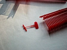 50 1/2 Inch Red Barb for TY Beanie Baby Hang Tag- use standard tag tagging gun