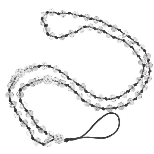 Kristallkette Lanyard Frau Perlmutt-Telefon-Lanyard Telefon-Halteband