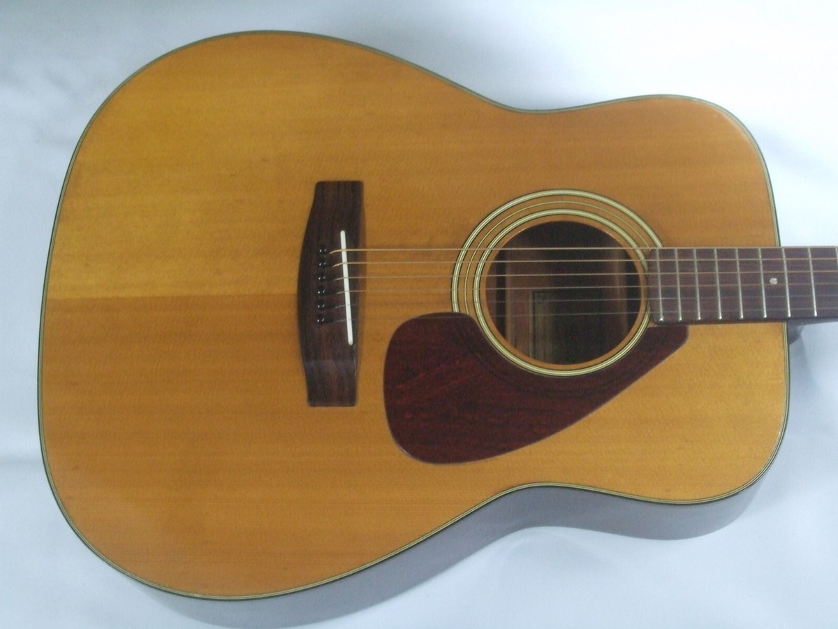 YAMAHA FG-200 Green Label Natural Used 1972 Zosewood Fingerboard w