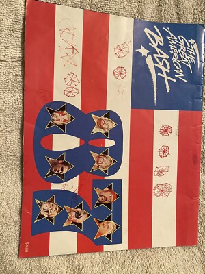 Great American Bash 1987 Program 87 Ric Flair JCP... Drawn On, Torn Shows Wear