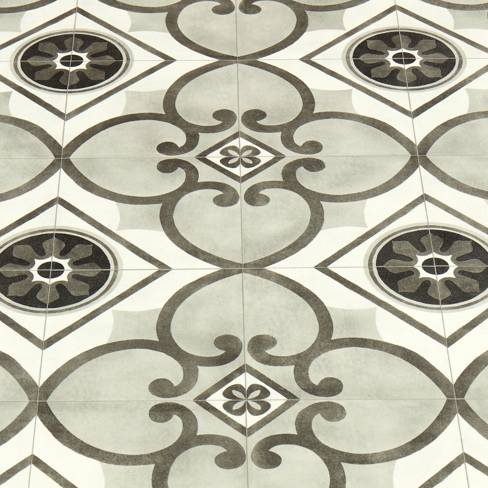 Moroccan Vinyl Flooring Roll Patterned Stone Effect Bathroom Tiles