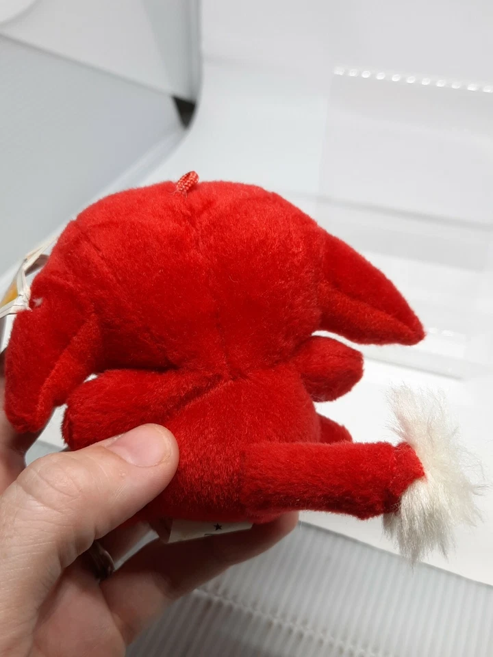 Neopets McDonald's Red Kacheek peluche figura muñeca comida feliz 3" Foto 3 de 4