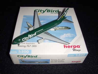 Herpa Wings City Bird Boeing 737-300  1:500