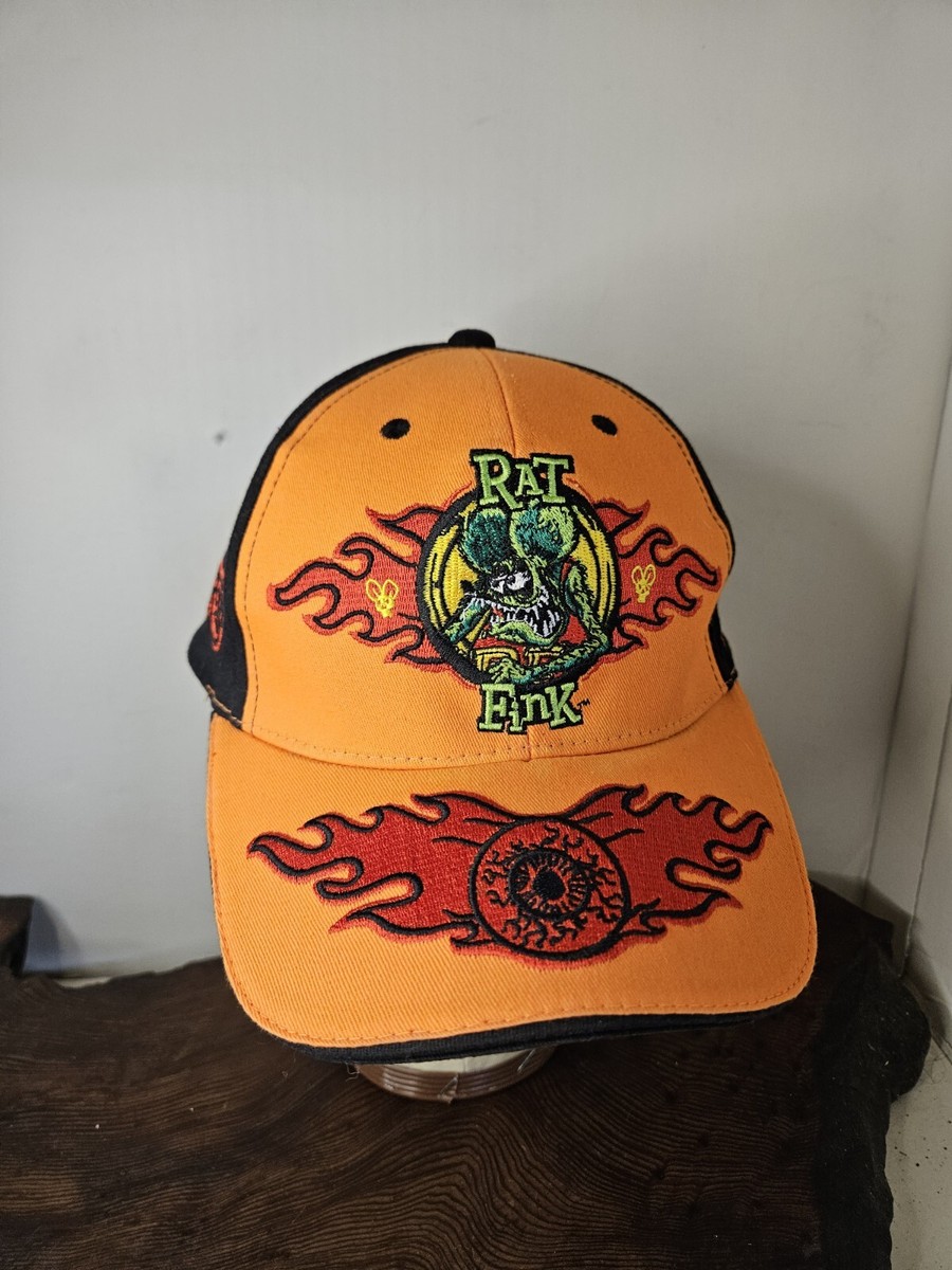Rat Fink Ed Big Daddy Roth Baseball Hat Cap Embroidered Vintage