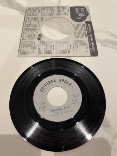 45 DUKE AND THE BLAZERS FUNKY BULL disco funk boogie 7 OG Original Sound - Picture 1 of 2