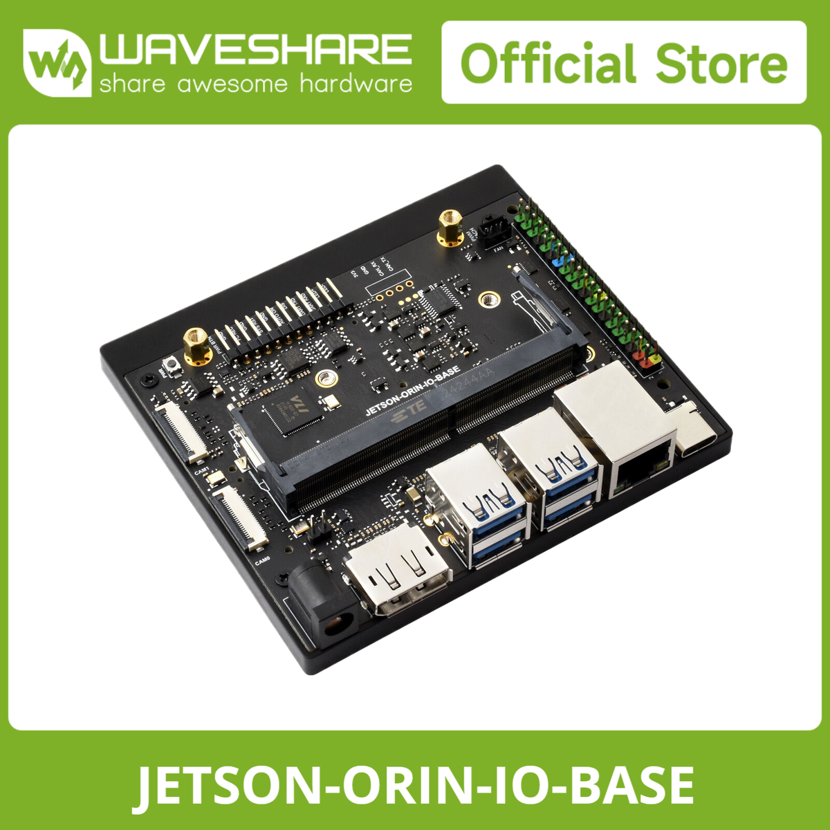 Waveshare Jetson Orin Nano/NX Development Board Based on Jetson