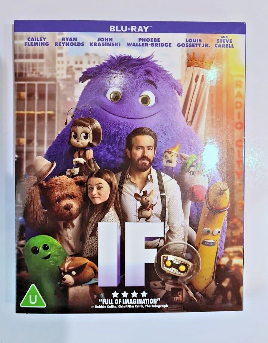 BLU-RAY  IF  IMAGINARY FRIENDS           BRAND NEW SEALED UK STOCK